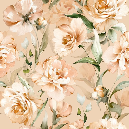 naklejki ścienne do pokoju dziecka Tapeta ścienna Garden Flowers 1 53cmx10m PZ