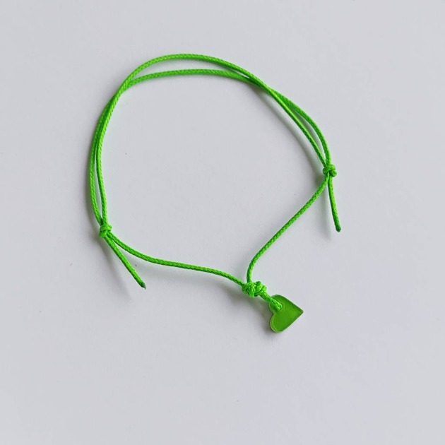 bransoletki na sznurku Serduszko  bransoletka