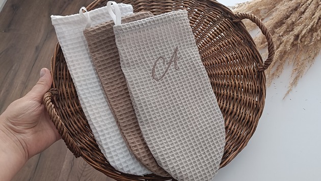 dodatki - łazienka - różne Myjka do ciała - personalizowana - kolory