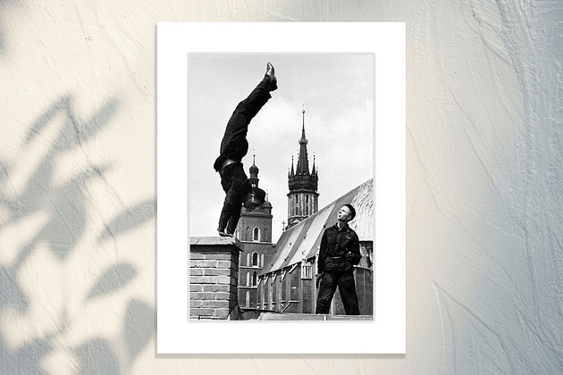 fotografia Fotografia z Passe-Partout: Kominiarze
