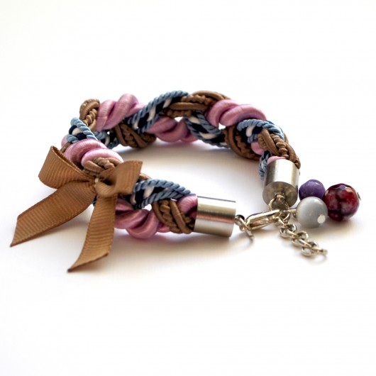 Liliowy kokardziak Karolina Perchacz Design