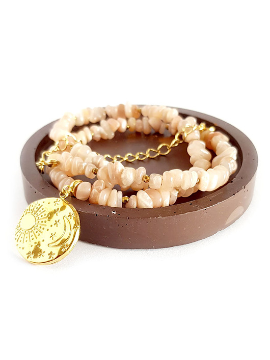 chokery Kamień słoneczny naszyjnik choker kolia