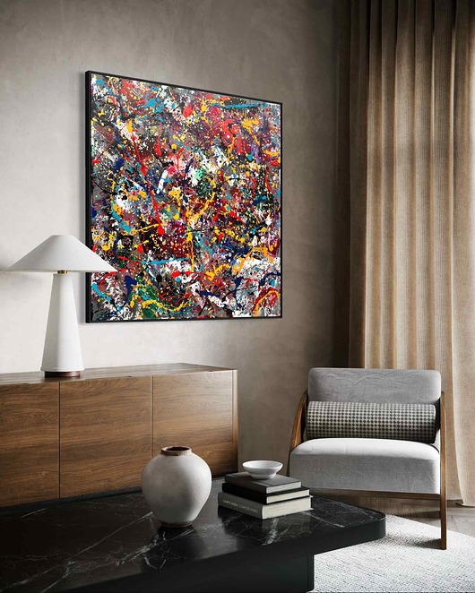 obrazy Obraz akrylowy "Party time" 100x100