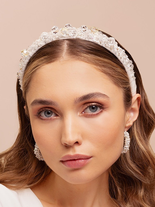opaski do włosów CRISTAL silk