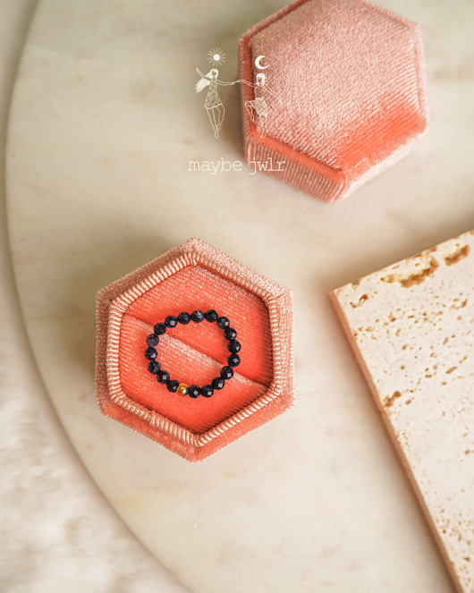 pierścionki elastyczne Pierścionek Noc