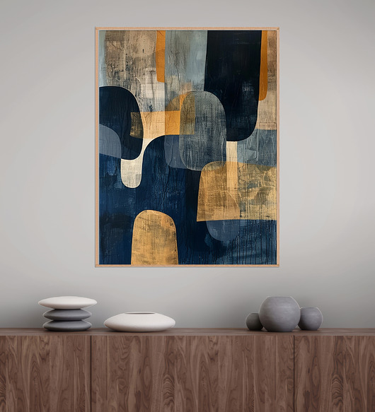plakaty Geometria natury - Plakat, druk - Minimalizm, Boho, Loft #149