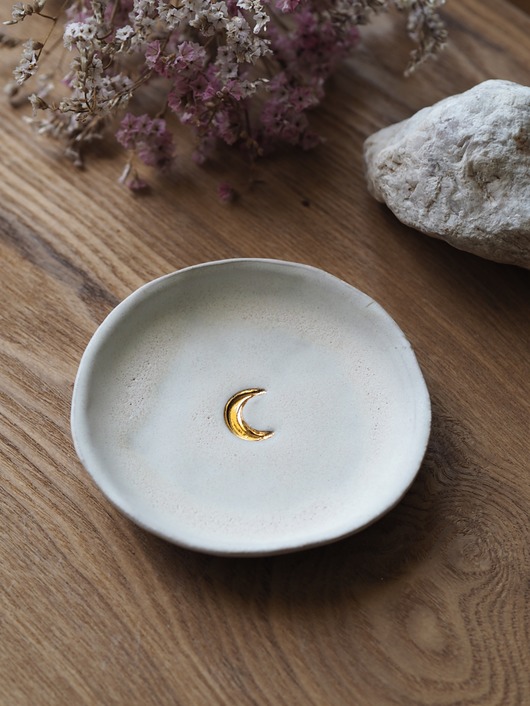 pojemniki na biżuterię Spodek na biżuterię lub palo santo