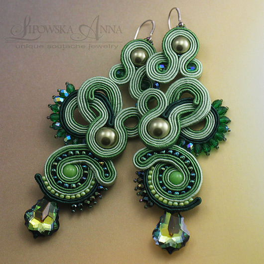 kolczyki soutache Kolczyki 609