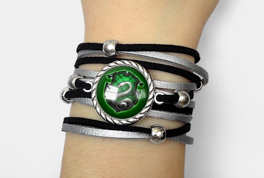 Bransoletka SLYTHERIN - 0340 EGGinEGG