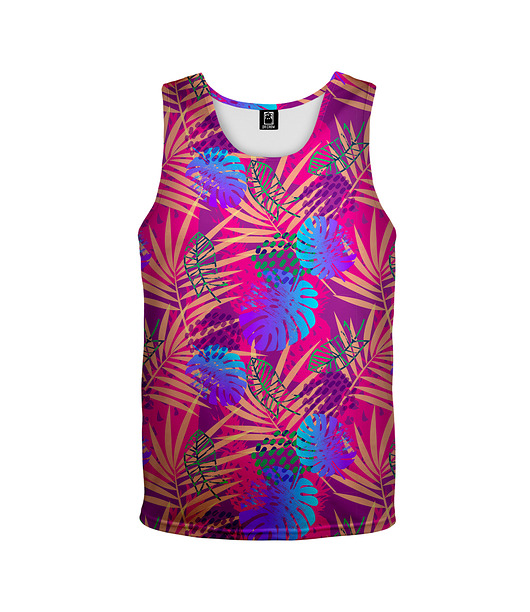 t-shirty dla chłopców Bokserka Top Boy DR.CROW Palmy Monstera