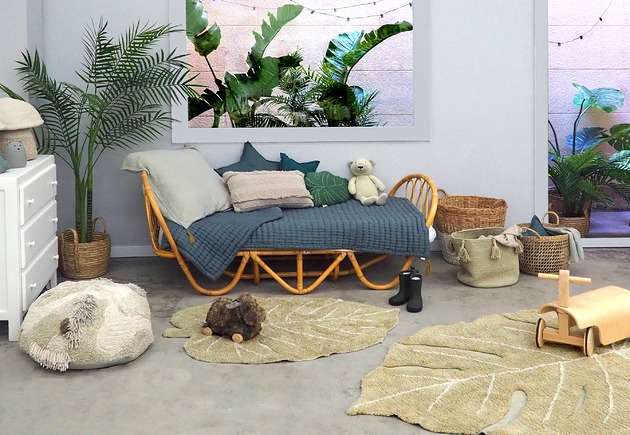 dywany Dywan Bawełniany Mini Monstera 75x100 Cm Lorena Canals