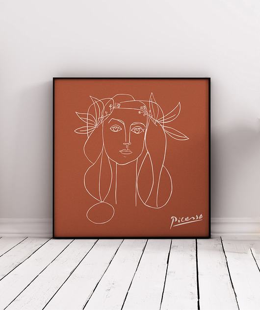 grafiki i ilustracje Pablo Picasso grafika modern, inspiracja