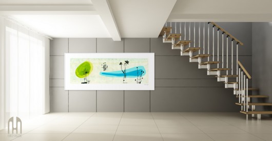 Oaza [seria Panorama na płótnie] ARTMICHALEK