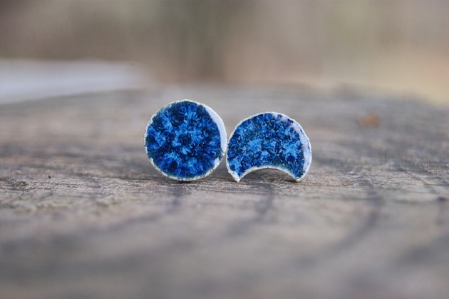 kolczyki ceramiczne Kolczyki ceramiczne Pełnia i Początek 2