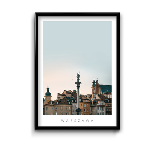 Plakat Warszawa #2  Bury Lis