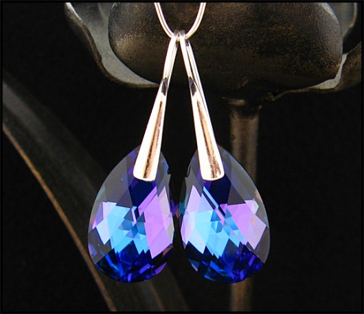 LUXURY- kryształ Swarovski Migdał Heliotrope Little Dreamer