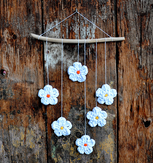 ozdoby wielkanocne Kwiatowa zawieszka