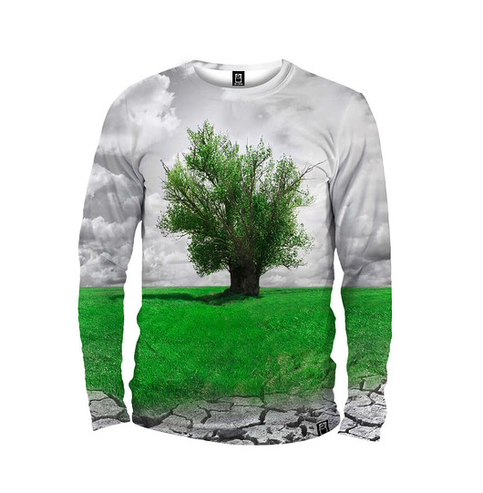 bluzy męskie Koszulka Longsleeve Męska DR.CROW Tree