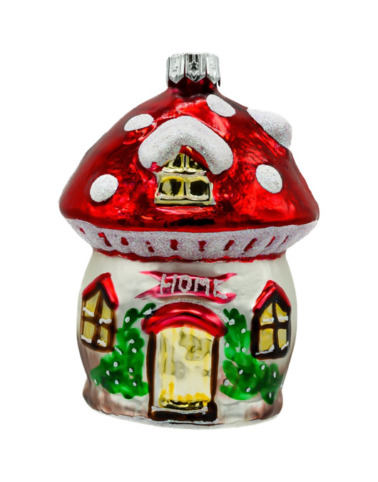 ozdoby choinkowe Bombka choinkowa: Domek z Muchomora: Home