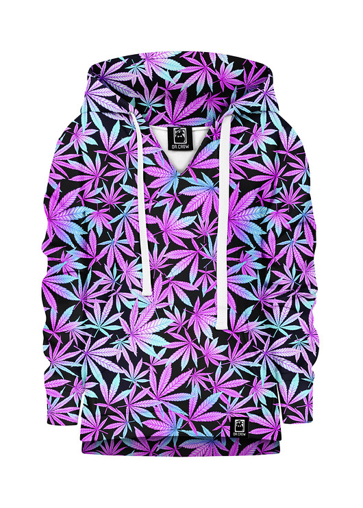 bluzy dla chłopców Bluza Chłopiec DR.CROW Neon Leaves