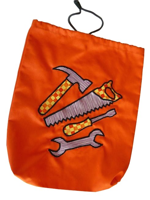 Narzędzia -worek dla przedszkolaka  Gazynia
