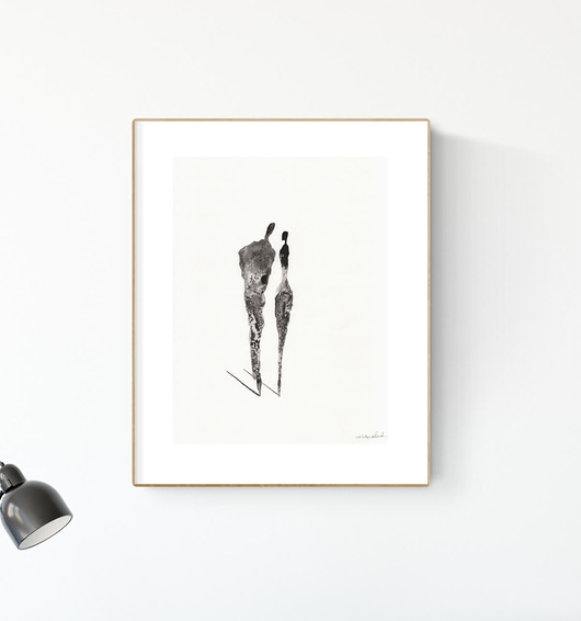 grafiki i ilustracje grafika 30X40 cm wykonana ręcznie