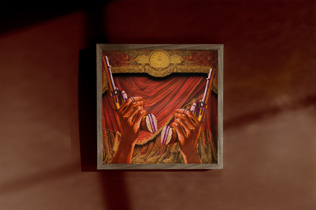 grafiki i ilustracje Grafika kolaż / plakat dekoracyjny PULP FICTION surrealizm abstrakcja