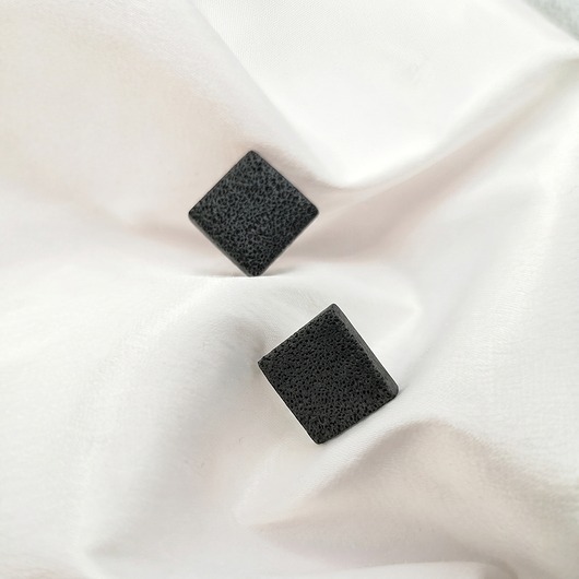 kolczyki z masy plastycznej Kolczyki Raw Elegance 20 mm