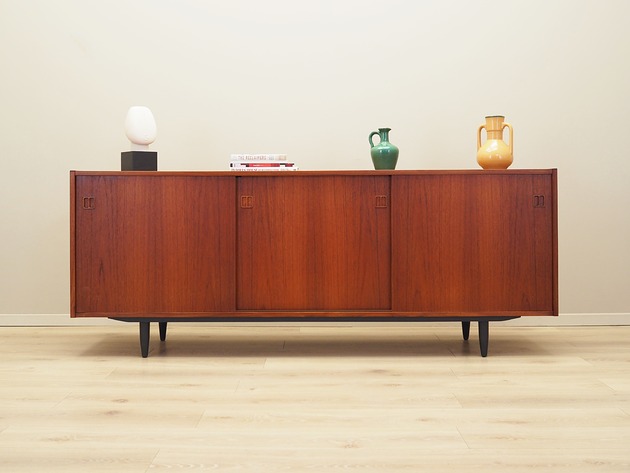 komody i szafki Sideboard tekowy, duński design, lata 70, produkcja: Dania
