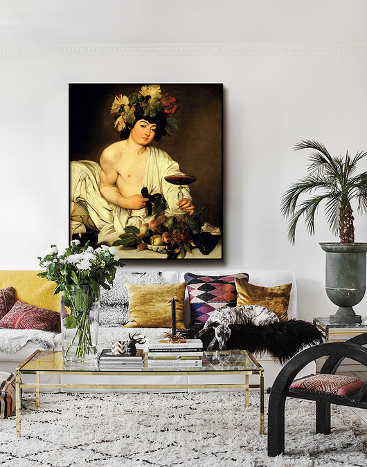 obrazy Bachus - Caravaggio - obraz na płótnie lub plakat