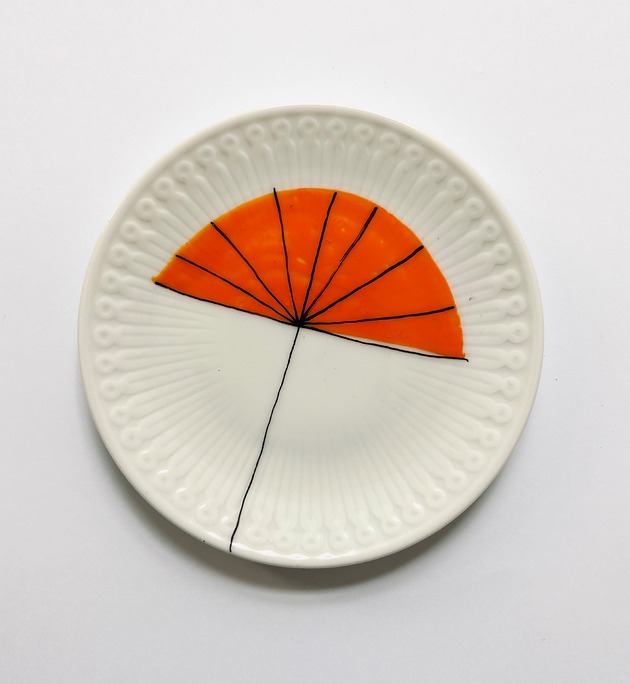 Ozdoby na ścianę Wachlarzyk ikebana