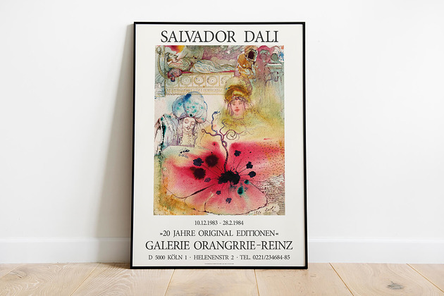 plakaty Salvador Dali - Exhibition Poster