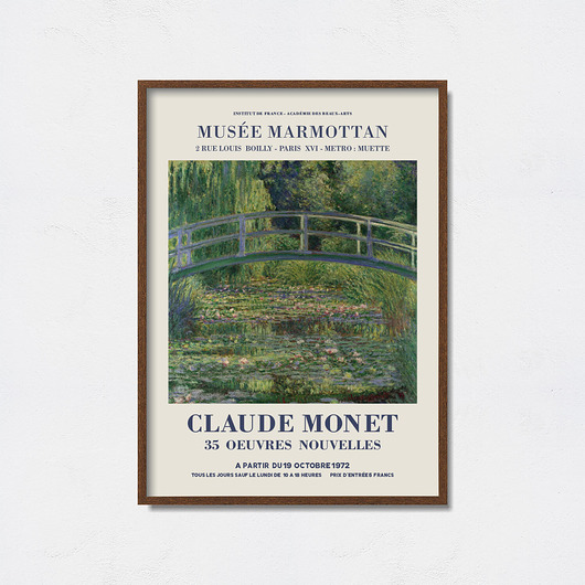 plakaty Claude Monet - Exhibition Poster