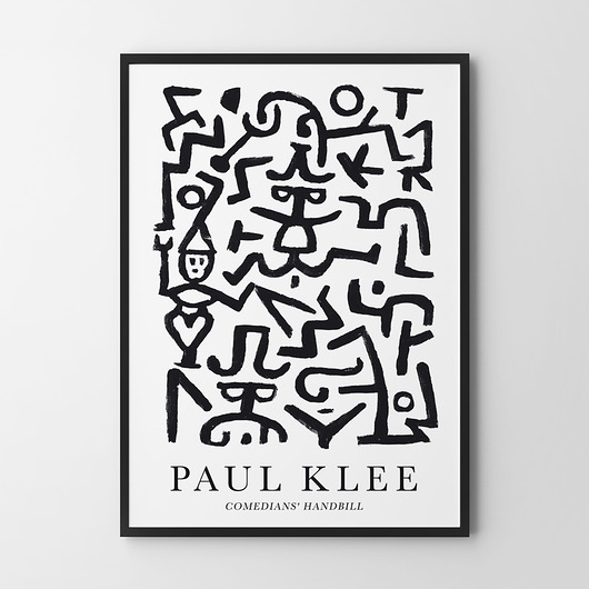 plakaty Plakat Paul Klee Comedian's