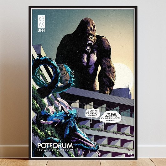 plakaty Plakat PotForum - Legacy Of Kraków KRAK-UFF!
