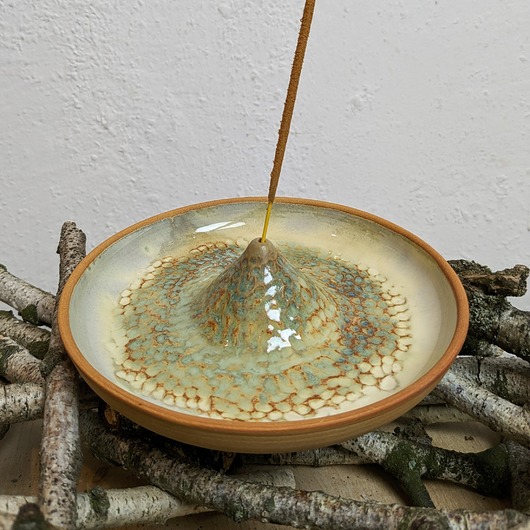 Podstawki pod kadzidełka Ceramiczna miseczka na kadzidełko HARA