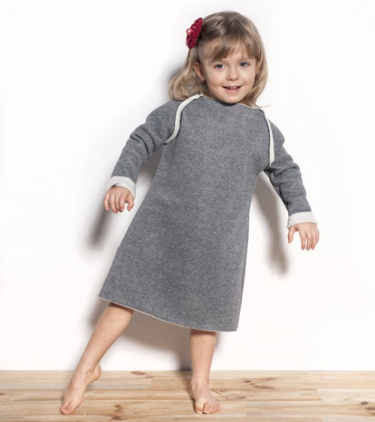 Pine Neckline Kids • Szary Bozzolo