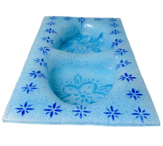 patera ŚNIEŻNA Borowska Glass Design