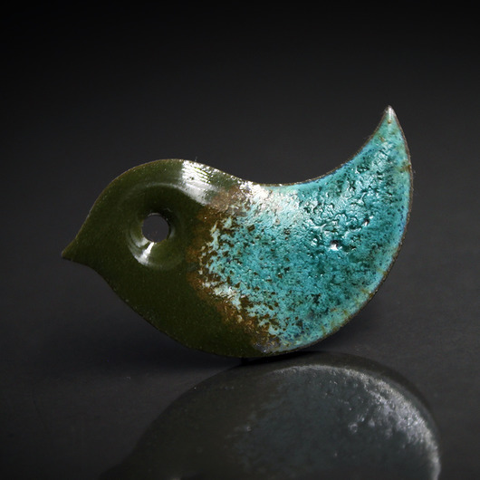 broszki Ptaszek/broszka ceramiczna
