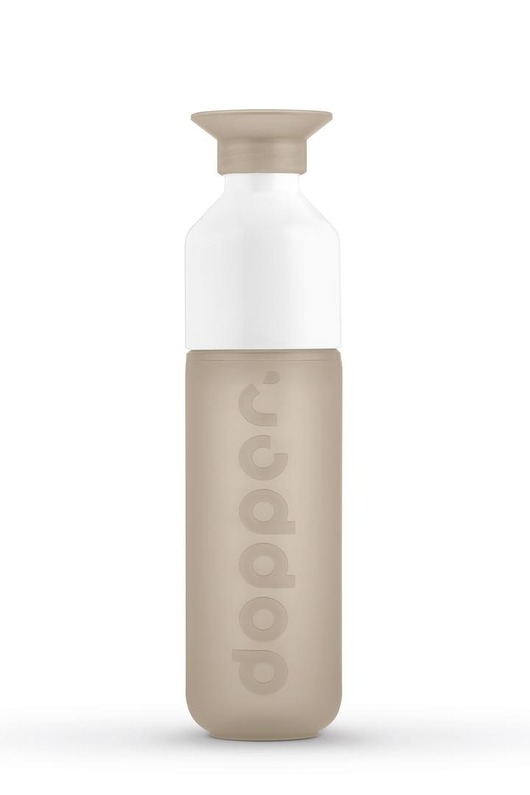 butelki wielorazowe Butelka na wodę Dopper 450ml - Dutch Dune