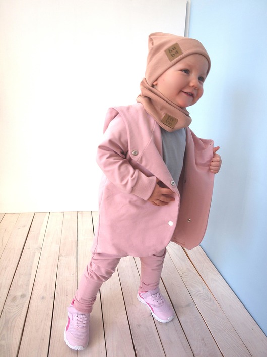 Bluza wiosenna dziewczęca - kwarcowy róż bubalove