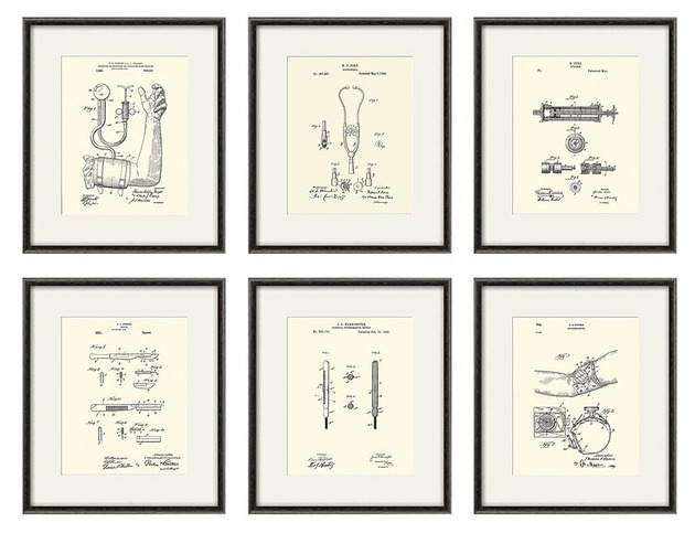 grafiki i ilustracje Rysunek patent grafika lekarz doktor medycyna