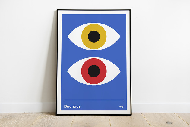 Bauhaus - plakat wystawowy Pas De LArt