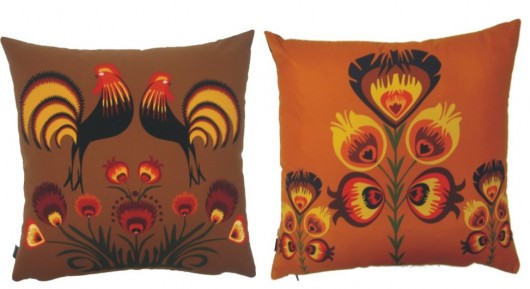 Zestaw- dwie poduszki folk/zamówienie Gaul Designs