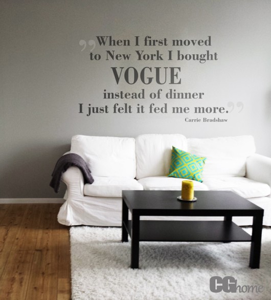 VOGUE cytat Cghome