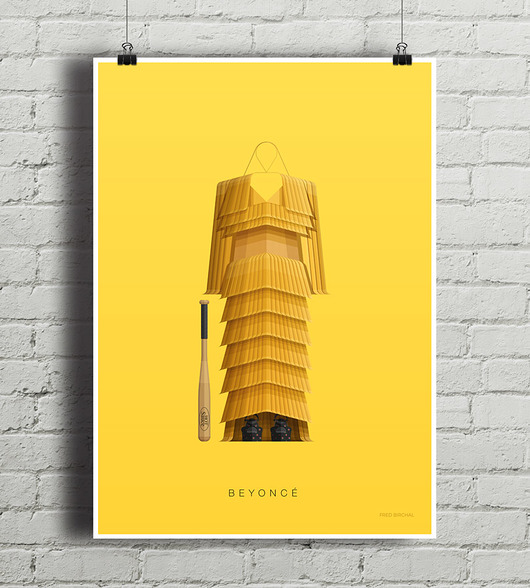Plakat Beyonce  minimalmill