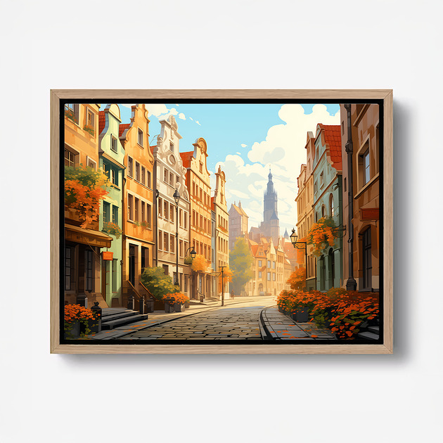 plakaty Plakat Magiczne Miasteczko o Zmierzchu