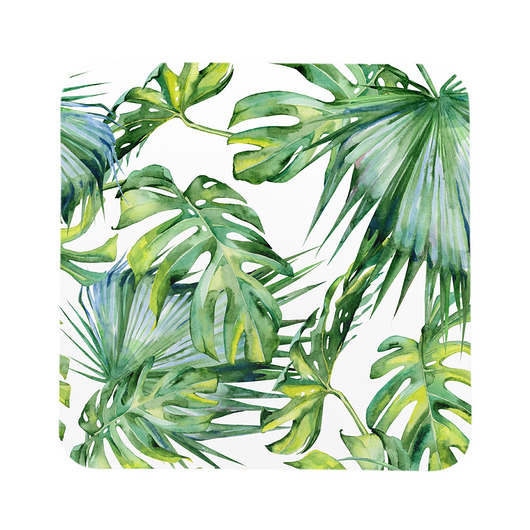 zestaw podkładek pod kubek. egzotyczne, monstera Love Life and Forest