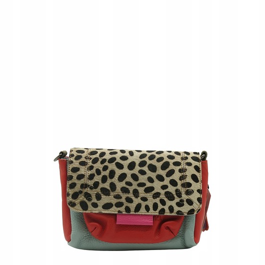 torby na ramię Torebka skórzana, miękka, na ramię długi pasek oryginalna zero waste OLIVKA