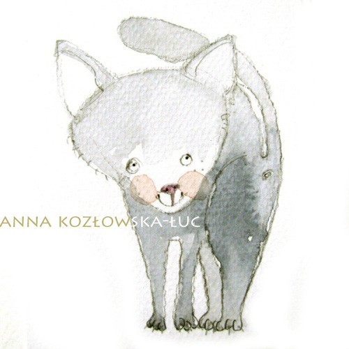 Kotek szary Anna Kozłowska- Łuc
